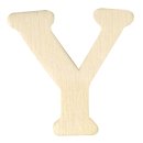 Holz-Buchstaben, 4 cm, Y