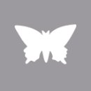 Motivstanzer: Schmetterling, 2,54cm , (1"), SB-Blister 1Stck
