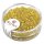 Rocailles, 2,6 mm , mit Silbereinzug, gelb, Dose 16g