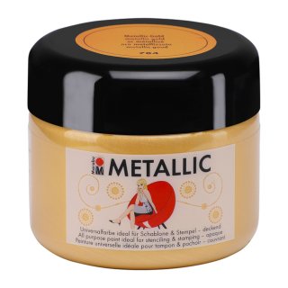 Marabu Metallic Metallic-Gold 784, 225 ml