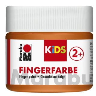 Marabu KiDS Fingerfarbe, Orange 013, 100 ml