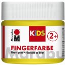 Marabu KiDS Fingerfarbe, Gelb 019, 100 ml