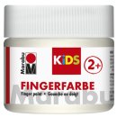 Marabu KiDS Fingerfarbe, Weiß 070, 100 ml