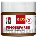 Marabu KiDS Fingerfarbe, Braun 285, 100 ml