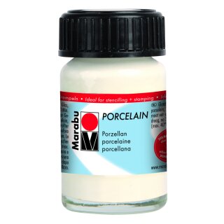 Marabu Porcelain, Weiß 070, 15 ml