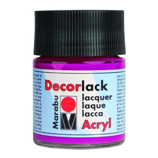 Marabu Decorlack Acryl, Magenta 014, 50 ml