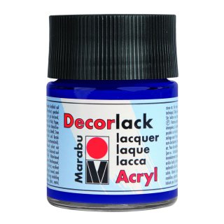 Marabu Decorlack Acryl, Violett dunkel 051, 50 ml
