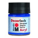 Marabu Decorlack Acryl, Mittelblau 052, 50 ml