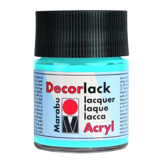 Marabu Decorlack Acryl, Hellblau 090, 50 ml