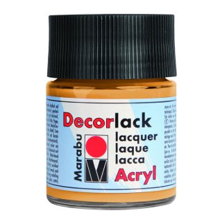 Marabu Decorlack Acryl, Metallic-Gold 784, 50 ml