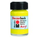 Marabu Decorlack Acryl, Gelb 019, 15 ml