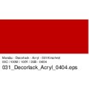 Marabu Decorlack Acryl, Kirschrot 031, 15 ml