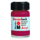 Marabu Decorlack Acryl, Karminrot 032, 15 ml