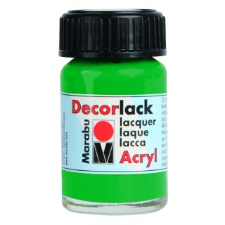 Marabu Decorlack Acryl, Saftgrün 067, 15 ml