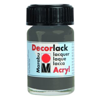 Marabu Decorlack Acryl, Grau 078, 15 ml