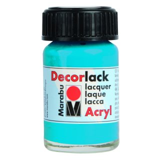 Marabu Decorlack Acryl, Hellblau 090, 15 ml