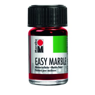 Marabu easy marble, Rubinrot 038, 15 ml