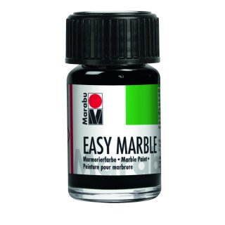 Marabu easy marble, Schwarz 073, 15 ml