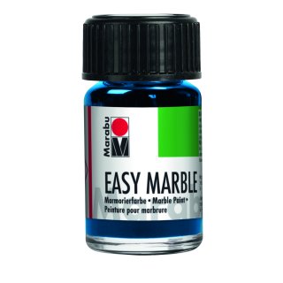 Marabu easy marble, Azurblau 095, 15 ml