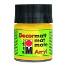 Marabu Decormatt Acryl, Mittelgelb 021, 50 ml