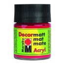 Marabu Decormatt Acryl, Kirschrot 031, 50 ml