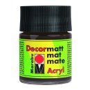 Marabu Decormatt Acryl, Dunkelbraun 045, 50 ml