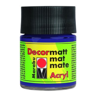 Marabu Decormatt Acryl, Violett dunkel 051, 50 ml