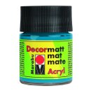 Marabu Decormatt Acryl, Cyan 056, 50 ml