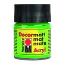 Marabu Decormatt Acryl, Gelbgrün 066, 50 ml