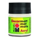 Marabu Decormatt Acryl, Wei&szlig; 070, 50 ml