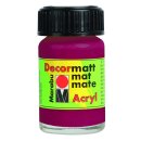 Marabu Decormatt Acryl, Granatrot 004, 15 ml
