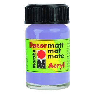 Marabu Decormatt Acryl, Lavendel 007, 15 ml