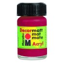 Marabu Decormatt Acryl, Karminrot 032, 15 ml