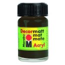 Marabu Decormatt Acryl, Dunkelbraun 045, 15 ml