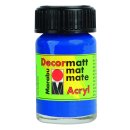 Marabu Decormatt Acryl, Ultramarinblau dunkel 055, 15 ml