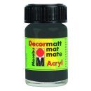 Marabu Decormatt Acryl, Dunkelgrau 079, 15 ml