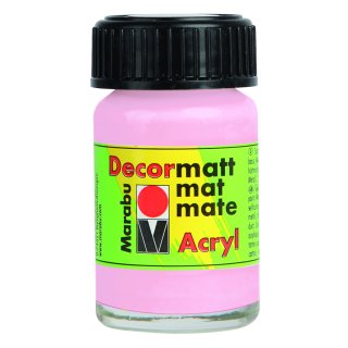 Marabu Decormatt Acryl, Wildrose 231, 15 ml