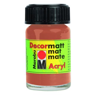 Marabu Decormatt Acryl, Metallic-Kupfer 787, 15 ml