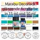 Marabu Decorlack Acryl 15 oder 50 ml