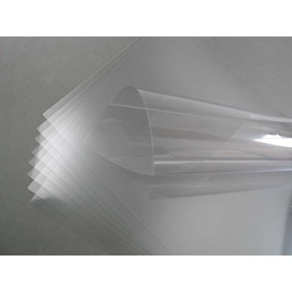 Transparentfolie/Windradfolie, 0,4mm, 50x70cm