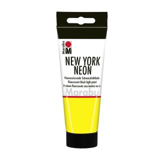 NEON Gelb New York Neon, fluoresziende Leuchtfarbe