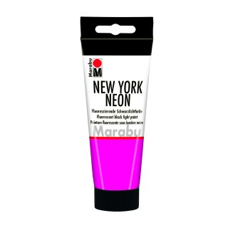 NEON Pink, New York Neon, fluoresziende Leuchtfarbe