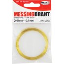 Messingdraht-Ring, &oslash; 1,0mm x 4m im SB-Beutel