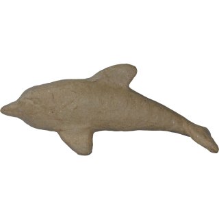Pappmaché "Delfin" 14x 5cm