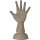 Pappmaché "Hand" 20cm -Ringhalter-