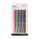 Cricut Infusible Ink Markers Bright 0,4 mm 5 Farben BASIC Textiltransferstift