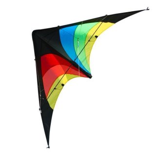 Delta Stunt, rainbow/schwarz, rtf 148 x 63 cm