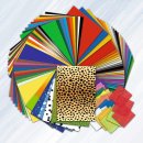 Basteln ohne Ende, 164 Blatt, sortiert in verschiedenen Materialien, Farben und Motiven