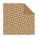 Faltblätter Kraftpapier „Design Mix“ 80 g/m²