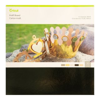 Cricut Kraftpapier-Folien-Sampler Metall 30x30cm 30-pack (Foil Metals)